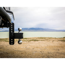 Load image into Gallery viewer, 180-Hitch-8In-Drop-Hitch--3In-Shank-(10K21K-Gtwr)-WWs05---Black-Cerakote