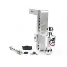 Load image into Gallery viewer, 180-Turnover-Ball-10-Drop-Hitch-W-2-Shank--Chrome-Plated-2--2516-Ball-WW503-Keyed-Alike