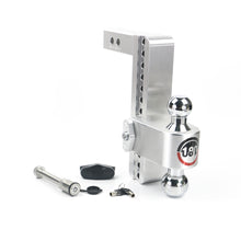 Load image into Gallery viewer, 180-Turnover-Ball-10-Drop-Hitch-W-2-Shank--Chrome-Plated-2--2516-Ball-WW503-Keyed-Alike
