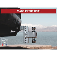 Load image into Gallery viewer, 180-Turnover-Ball-10-Drop-Hitch-W-3-Shank--Chrome-Plated-2--2516-Ball-WW503