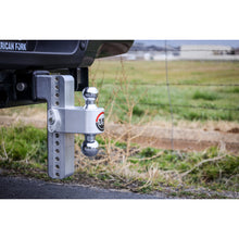 Load image into Gallery viewer, 180-Turnover-Ball-10-Drop-Hitch-W-3-Shank--Chrome-Plated-2--2516-Ball-WW503