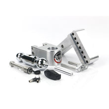 Load image into Gallery viewer, 180-Turnover-Ball-4-Drop-Hitch-W-2-Shank-Chrome-Plated-2--2516-Ball-WW503-Keyed-Alike