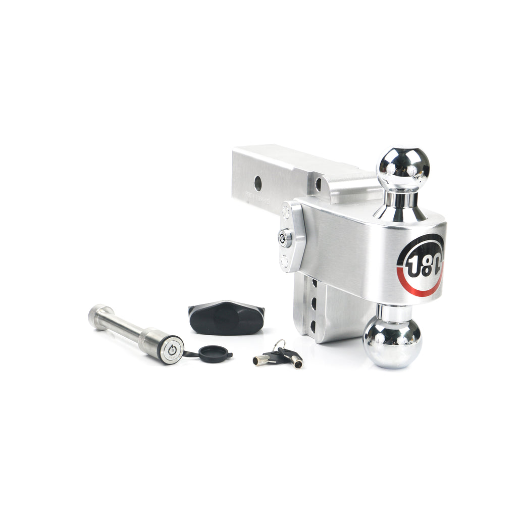180-Turnover-Ball-4-Drop-Hitch-W-2.5-Shank-Chrome-Plated-2--2516-Ball-WW503-Keyed-Alike