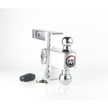 Load image into Gallery viewer, 180-Turnover-Ball-6-Drop-Hitch-W-2-Shank--Chrome-Plated-2--2516-Ball-WW503