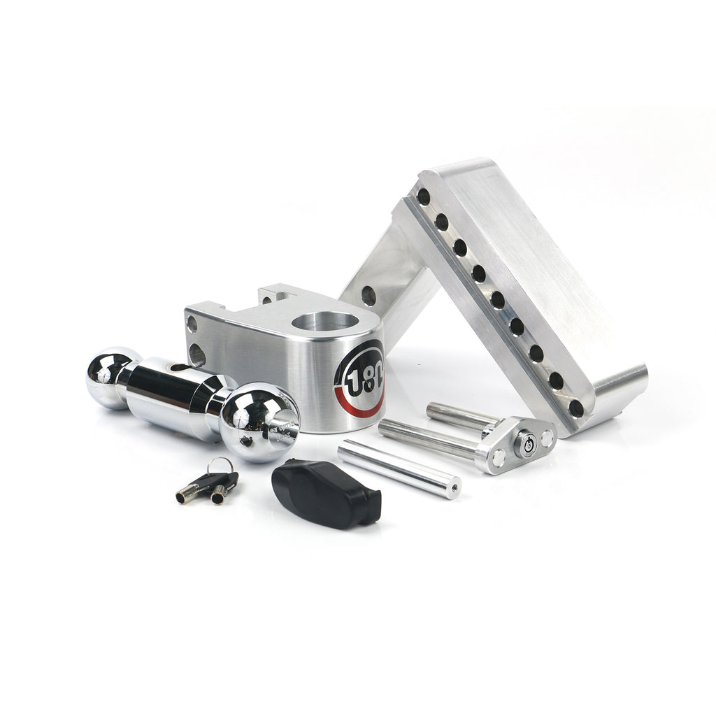 180-Turnover-Ball-6-Drop-Hitch-W-2-Shank--Chrome-Plated-2--2516-Ball-WW503