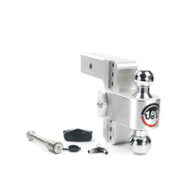 Load image into Gallery viewer, 180-Turnover-Ball-6-Drop-Hitch-W-2.5-Shank--Chrome-Plated-2--2516-Ball-WW503-Keyed-Alike