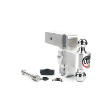 Load image into Gallery viewer, 180-Turnover-Ball-6-Drop-Hitch-W-3-Shank--Chrome-Plated-2--2516-Ball-WW503-Keyed-Alike