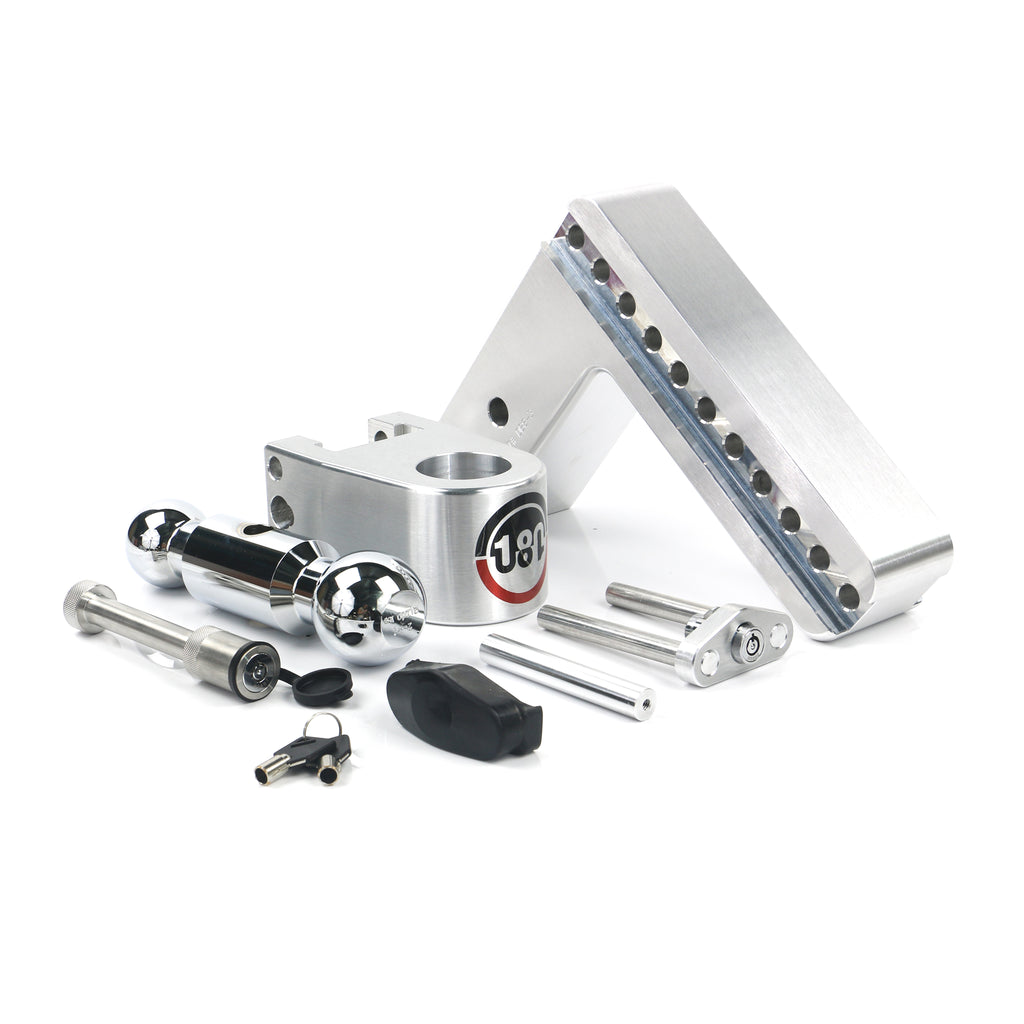 180-Turnover-Ball-8-Drop-Hitch-W-3-Shank--Chrome-Plated-2--2516-Ball-WW503-Keyed-Alike