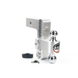 Weigh Safe CTB8-3 Adjustable 180 Hitch w/ Chrome Tow Balls - 8