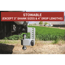 Load image into Gallery viewer, 180-Turnover-Ball-8-Drop-Hitch-W-3-Shank--Chrome-Plated-2--2516-Ball-WW503