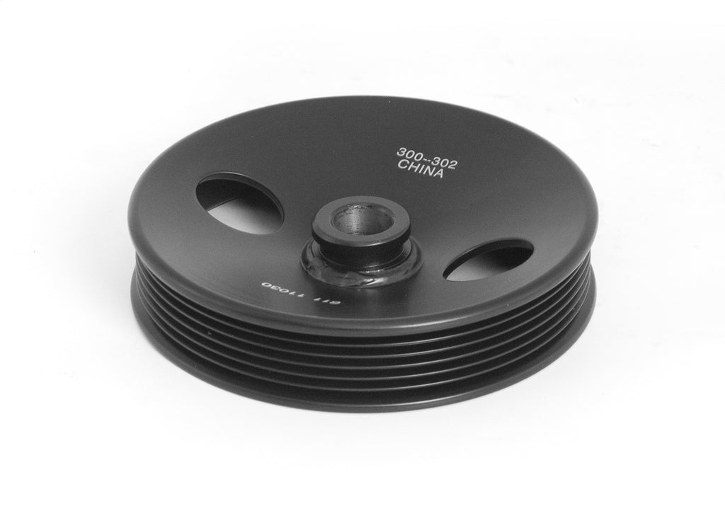 Omix 18011.01 Power Steering Pump Pulley for Select Jeep Cherokee, Jeep Grand Cherokee, Jeep TJ, Jeep Wrangler