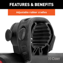 Load image into Gallery viewer, CURT 18013 Clamp-On Bike Rack (3 Bikes, Fits Over 2" Shank)