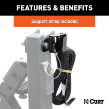 Load image into Gallery viewer, CURT 18013 Clamp-On Bike Rack (3 Bikes, Fits Over 2" Shank)