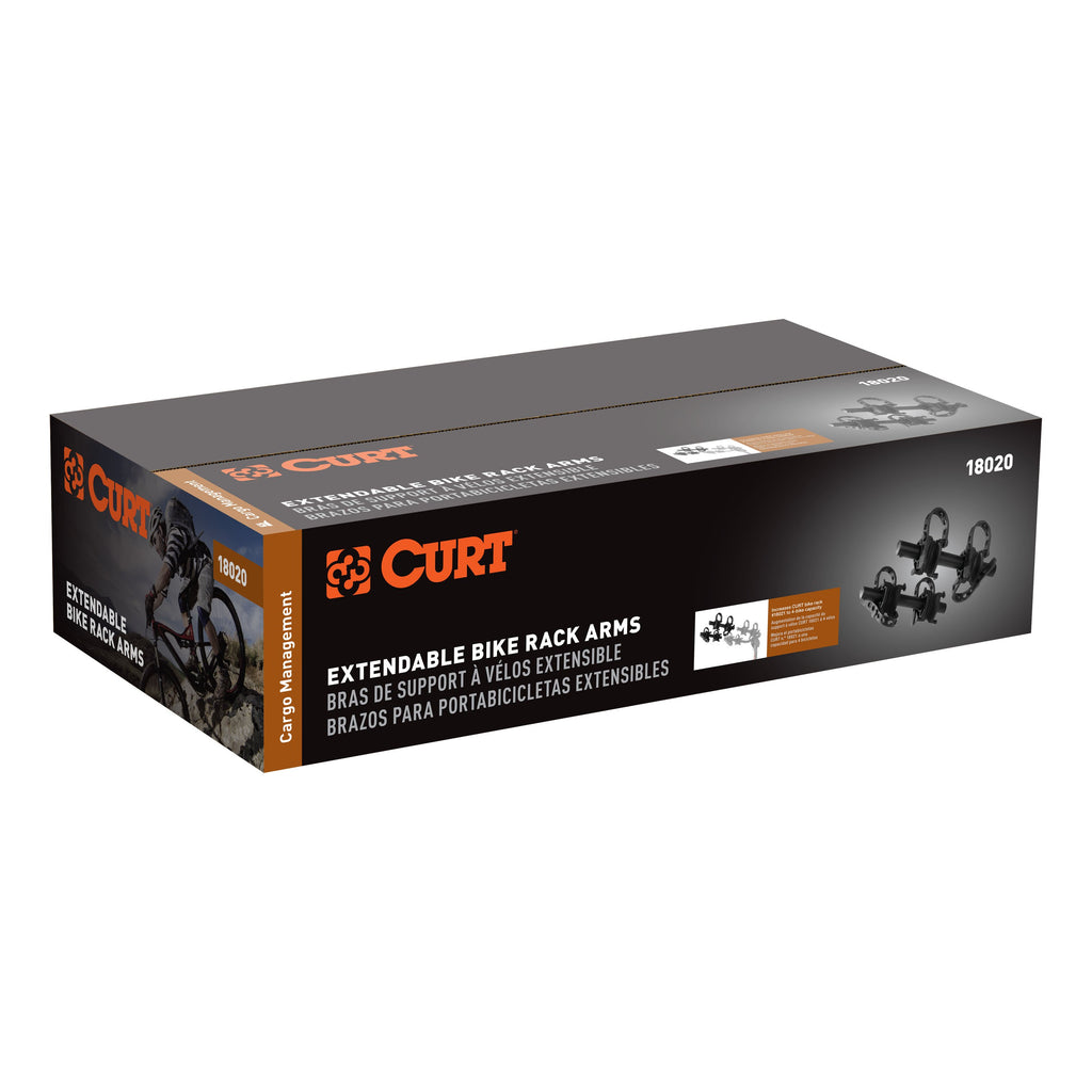 CURT 18020 Extendable Bike Rack Arms