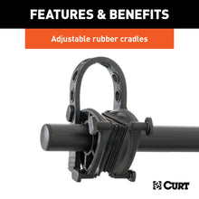 Load image into Gallery viewer, CURT 18021 Hitch-Mounted Bike Rack (2 Bikes, 1-1/4" or 2" Shank)