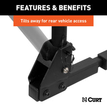 Load image into Gallery viewer, CURT 18030 Extendable Hitch-Mounted Bike Rack (2 or 4 Bikes, 1-1/4" or 2" Shank)