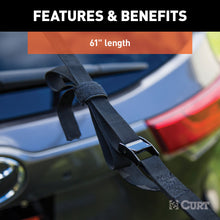 Load image into Gallery viewer, CURT 18050 61" Hitch Bike Rack Support Strap