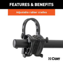Load image into Gallery viewer, CURT 18064 Premium Hitch-Mounted Bike Rack (4 Bikes, 2" Shank)
