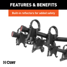 Load image into Gallery viewer, CURT 18064 Premium Hitch-Mounted Bike Rack (4 Bikes, 2" Shank)