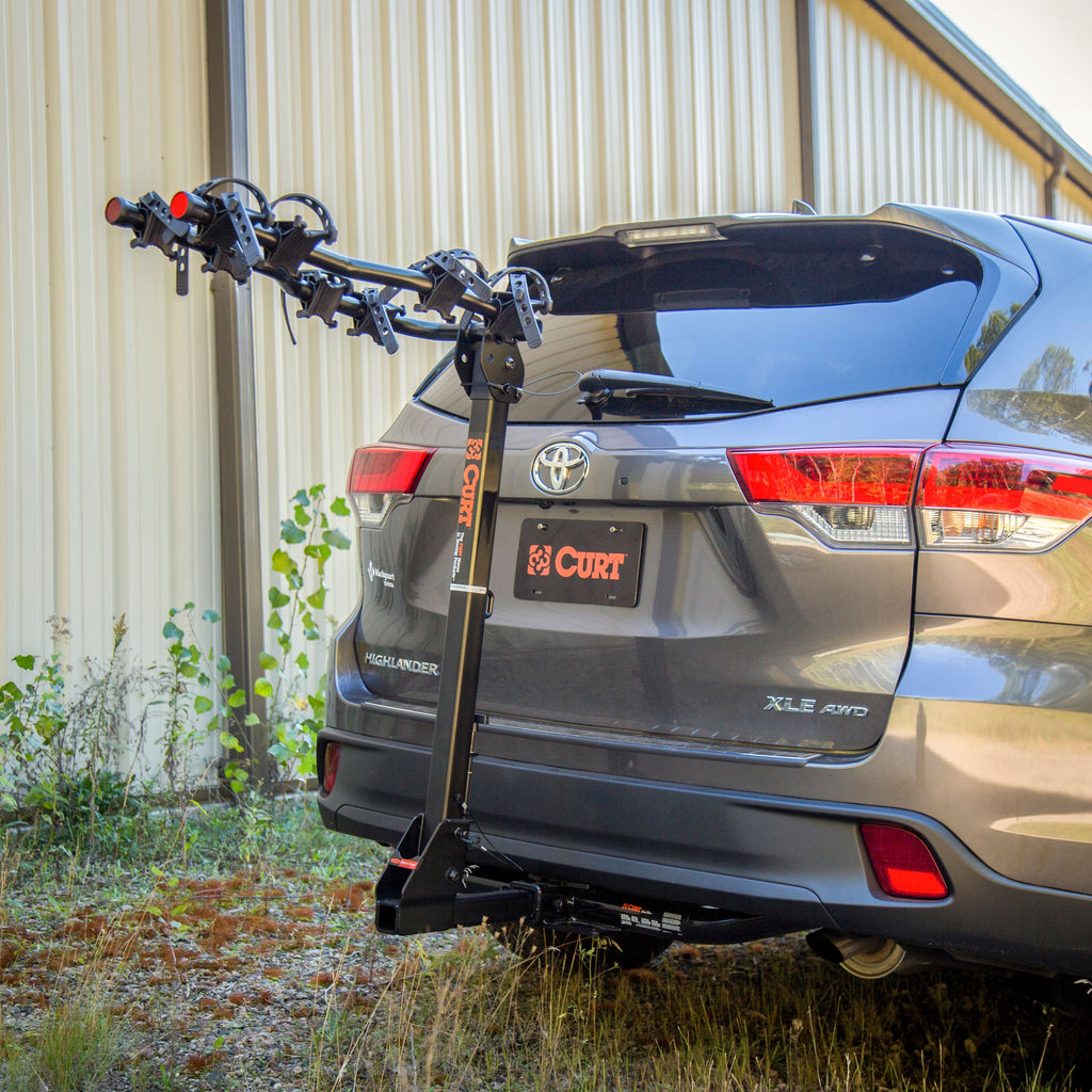 CURT 18064 Premium Hitch-Mounted Bike Rack (4 Bikes, 2" Shank)