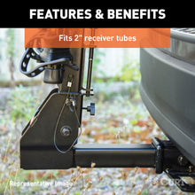 Load image into Gallery viewer, CURT 18065 Premium Hitch-Mounted Bike Rack (5 Bikes, 2" Shank)