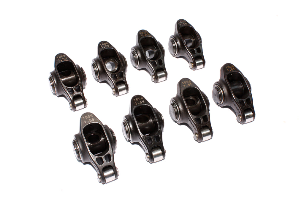 COMP Cams 1808-8 Ultra Pro Magnum XD Rocker Set of 8 w/ 1.55 Ratio for Chevrolet w/ 7/16" Stud