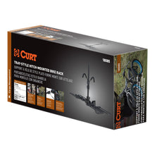 Load image into Gallery viewer, CURT 18085 Tray-Style Hitch-Mounted Bike Rack (2 Bikes, 1-1/4" or 2" Shank)