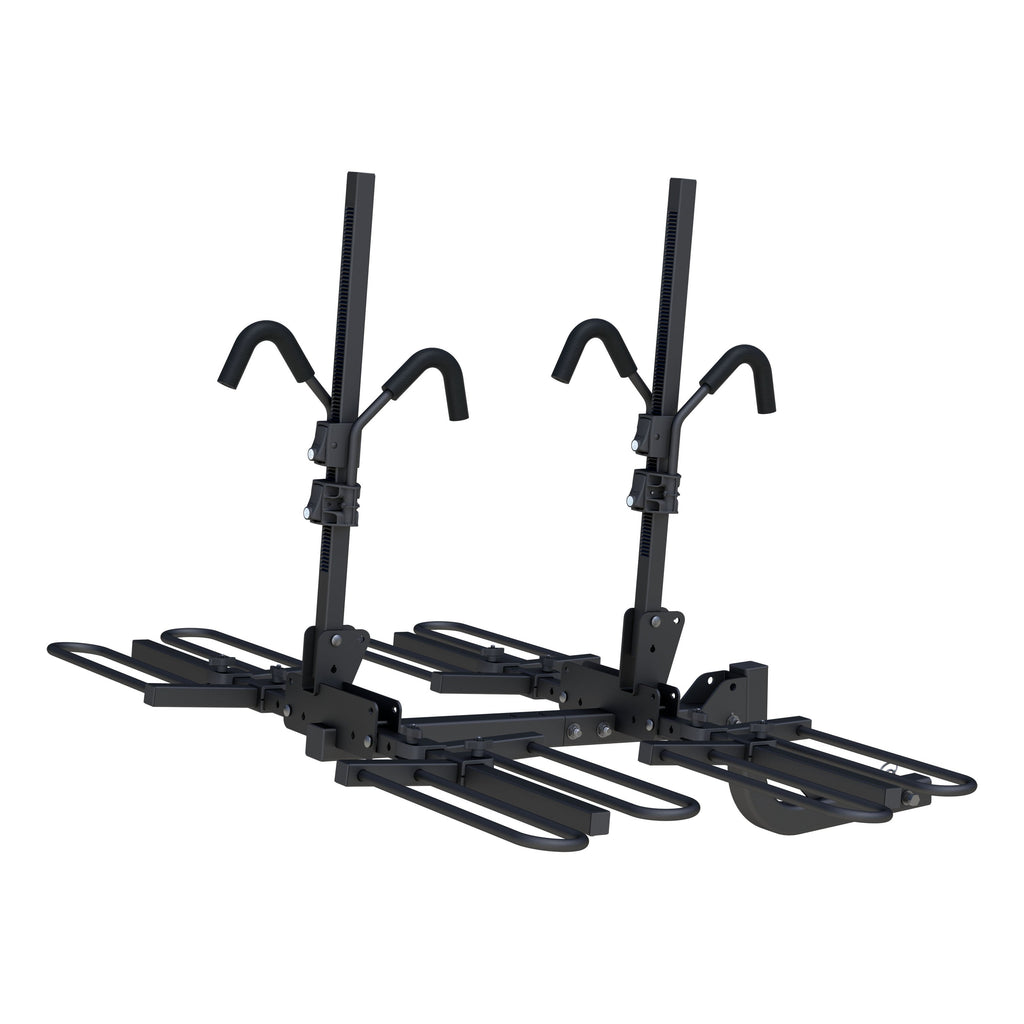 CURT 18087 Tray-Style Hitch-Mounted Bike Rack (4 Bikes, 2" Shank)