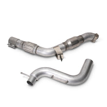Load image into Gallery viewer, BBK Performance Parts 1809 2015-23 MUSTANG 2.3L ECOBOOST 3" HIGH FLOW CATTED DOWN PIPE for Select Ford Mustang