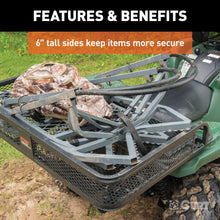 Load image into Gallery viewer, CURT 18101 41" x 26" Black Steel Universal ATV Cargo Carrier