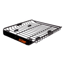 Load image into Gallery viewer, CURT 18123 44" x 35" Black Steel Roof Rack Cargo Carrier