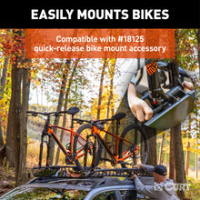 Load image into Gallery viewer, CURT 18123 44" x 35" Black Steel Roof Rack Cargo Carrier