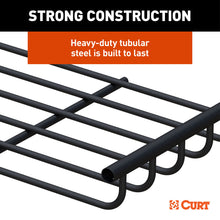 Load image into Gallery viewer, CURT 18124 6 sq. ft. Black Steel Roof Rack Cargo Carrier Extension