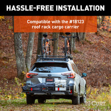 Load image into Gallery viewer, CURT 18125 Quick-release Bike Mount Accessory for CURT 18123 Roof Rack