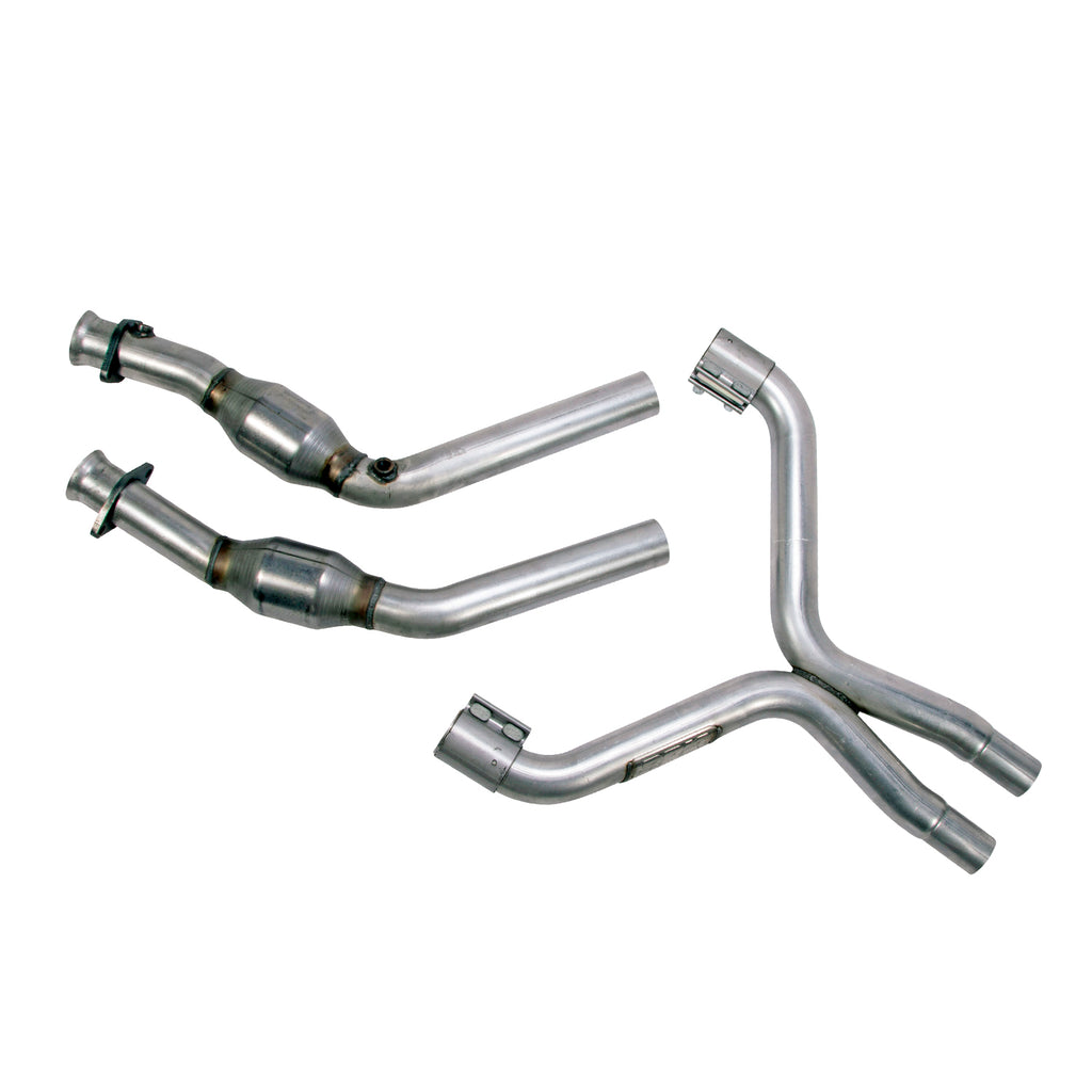 BBK Performance Parts 1814 2011-2014 FORD MUSTANG V6 3.7L FULL X PIPE WITH CATS for Select Ford Mustang