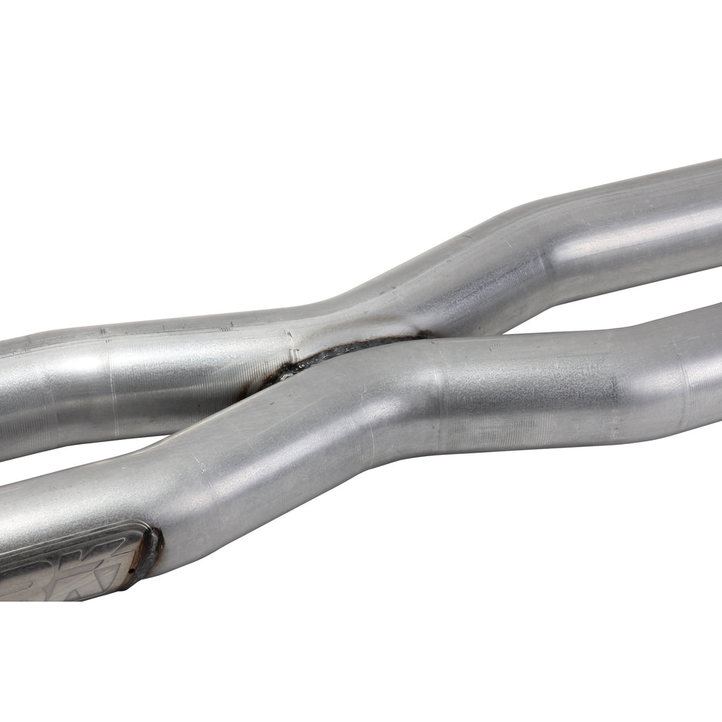 BBK Performance Parts 1818 2015-2025 MUSTANG 5.0 GT RESONATOR DELETE HIGH FLOW X PIPE for Select Ford Mustang