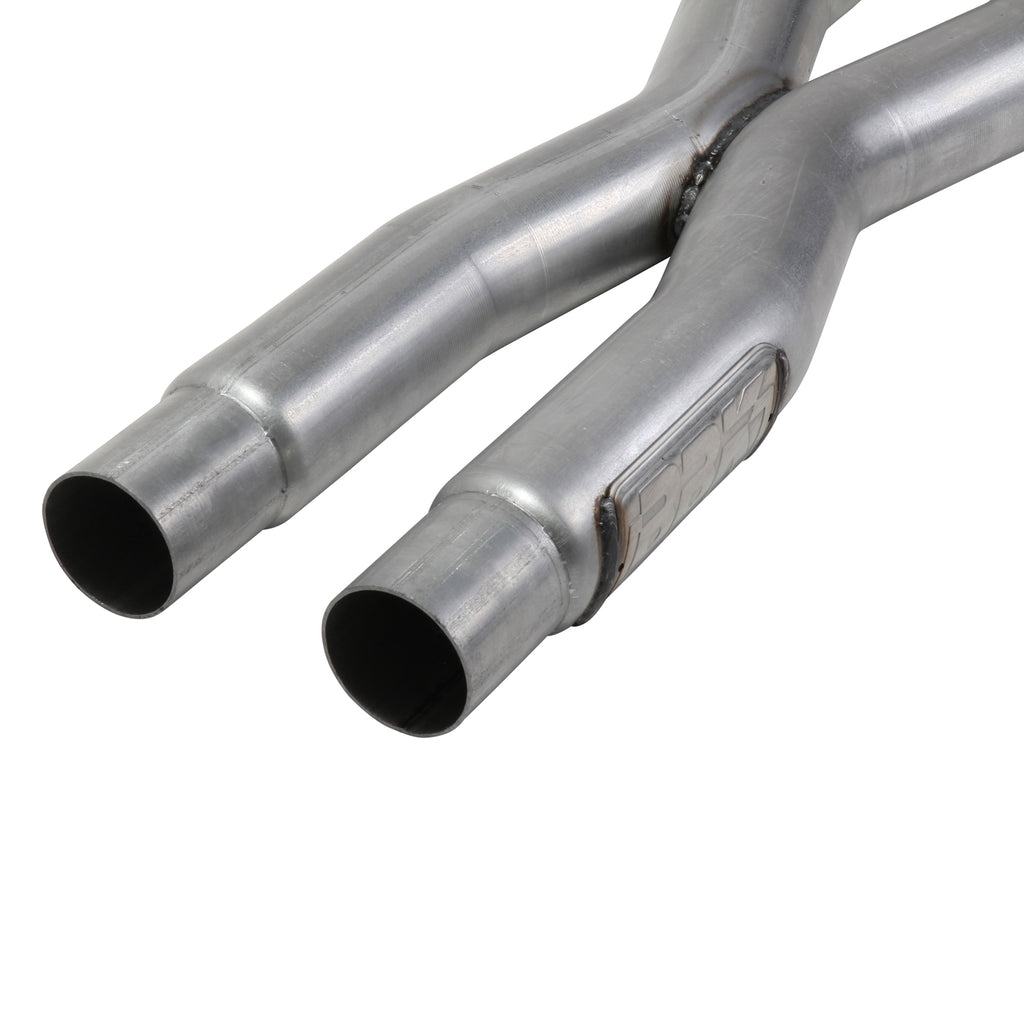 BBK Performance Parts 1818 2015-2025 MUSTANG 5.0 GT RESONATOR DELETE HIGH FLOW X PIPE for Select Ford Mustang