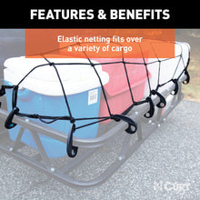 Load image into Gallery viewer, CURT 18202 43" x 24" Elastic Cargo Net for Hitch Carrier