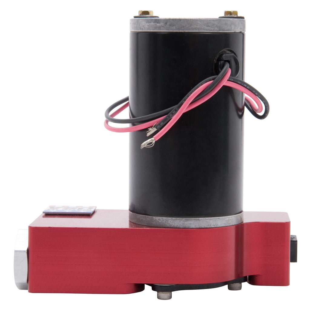 Edelbrock 182051 Quiet-Floâ„¢ In-Line Red Electric Fuel Pump - 120 GPH