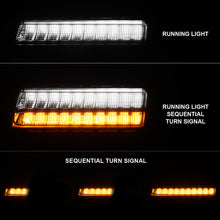 Load image into Gallery viewer, 1821-Wrangler-JlGladiator-Led-Side-Markers-Chrome-Housing-Smoke-Lens-WSequential-Signal