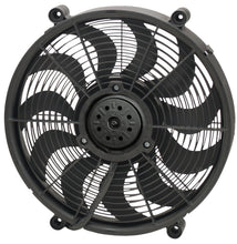 Load image into Gallery viewer, Derale 18217 17" High Output Single RAD Pusher/Puller Fan with Standard Mount Kit for Select Acura SLX, Audi 5000, BMW 128i, BMW 318i, BMW 323i, BMW 323is, BMW 325, BMW 325Ci, BMW 325e, BMW 325i, BMW 525i, BMW X3, BMW Z3, Buick LeSabre, Cadillac ATS,