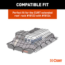 Load image into Gallery viewer, CURT 18219 64" x 36" Elastic Cargo Net for Roof Basket