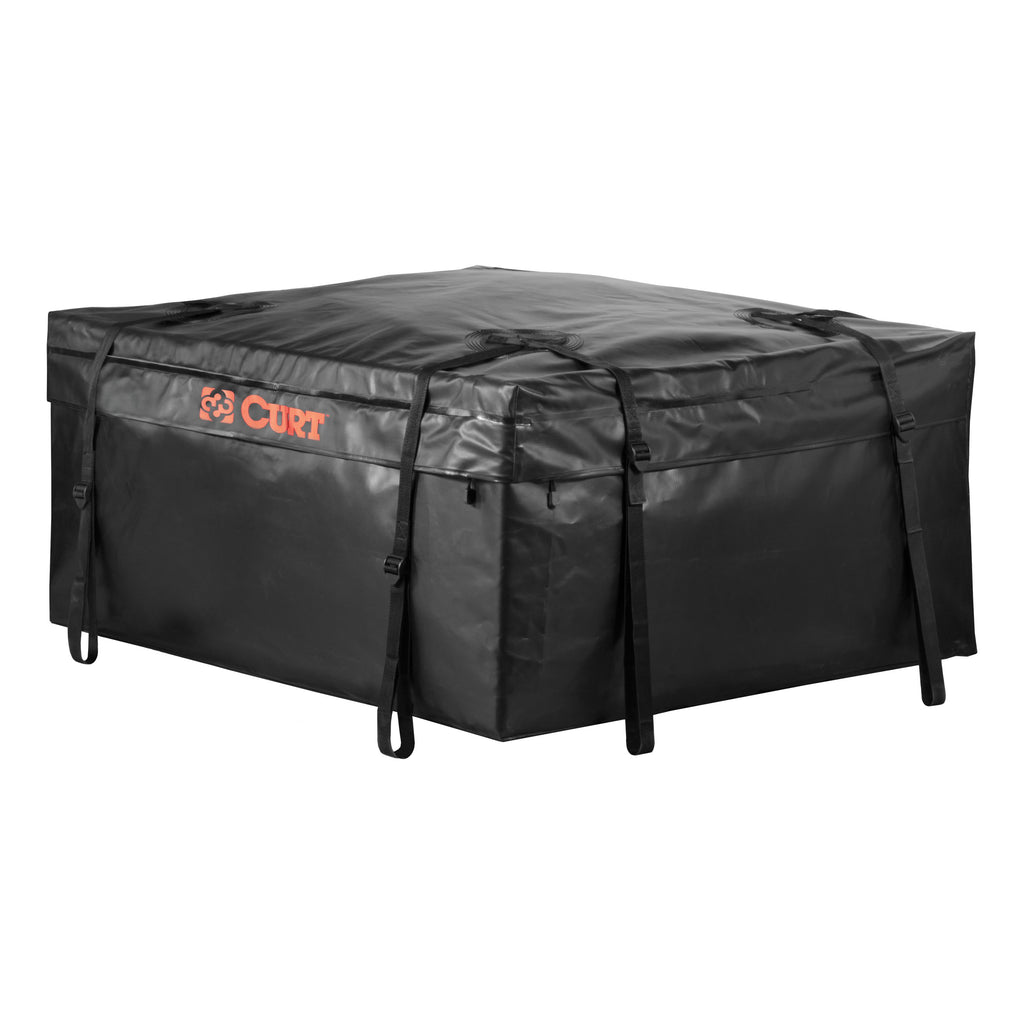 CURT 18220 38" x 34" x 18" Weather-Resistant Vinyl Roof Rack Cargo Bag