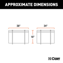 Load image into Gallery viewer, CURT 18220 38" x 34" x 18" Weather-Resistant Vinyl Roof Rack Cargo Bag