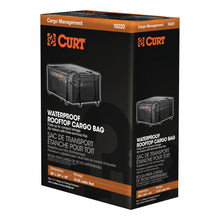 Load image into Gallery viewer, CURT 18220 38" x 34" x 18" Weather-Resistant Vinyl Roof Rack Cargo Bag