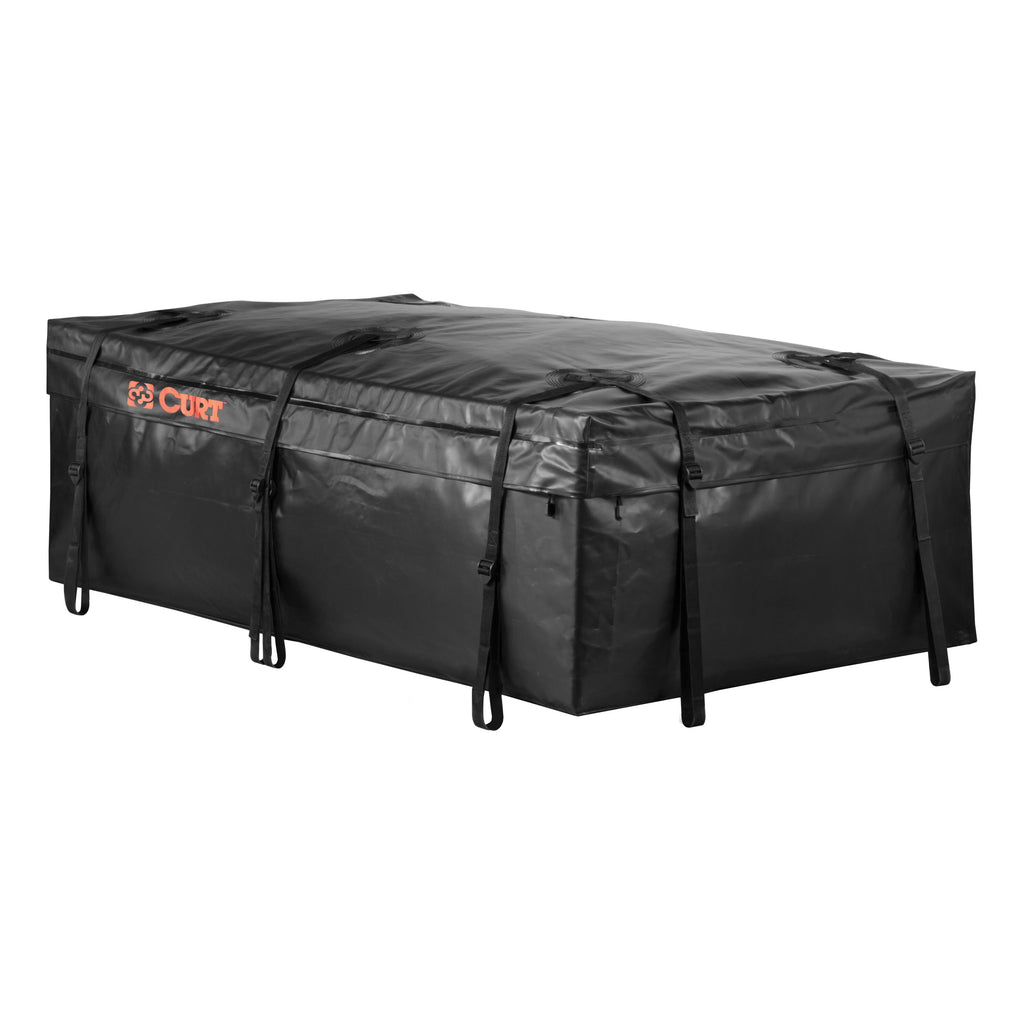 CURT 18221 59" x 34" x 21" Weather-Resistant Vinyl Roof Rack Cargo Bag