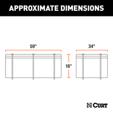 Load image into Gallery viewer, CURT 18221 59" x 34" x 21" Weather-Resistant Vinyl Roof Rack Cargo Bag