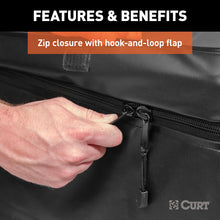 Load image into Gallery viewer, CURT 18221 59" x 34" x 21" Weather-Resistant Vinyl Roof Rack Cargo Bag