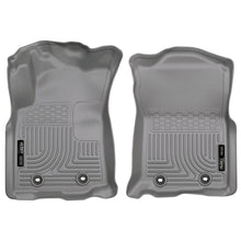 Load image into Gallery viewer, 1823-Tacoma-At-Double-CabAccess-Cab-Front-Floor-Liners-Weatherbeater-Grey