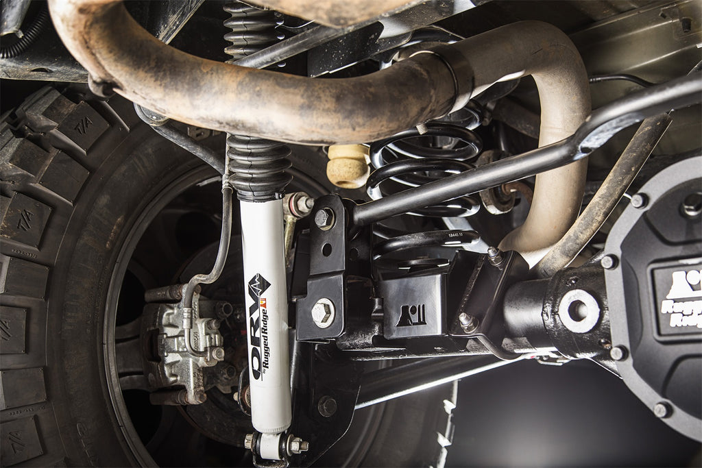 Rugged Ridge 18303.81 Track Bar Relocation Bracket for Select Jeep Wrangler, Jeep Wrangler JK
